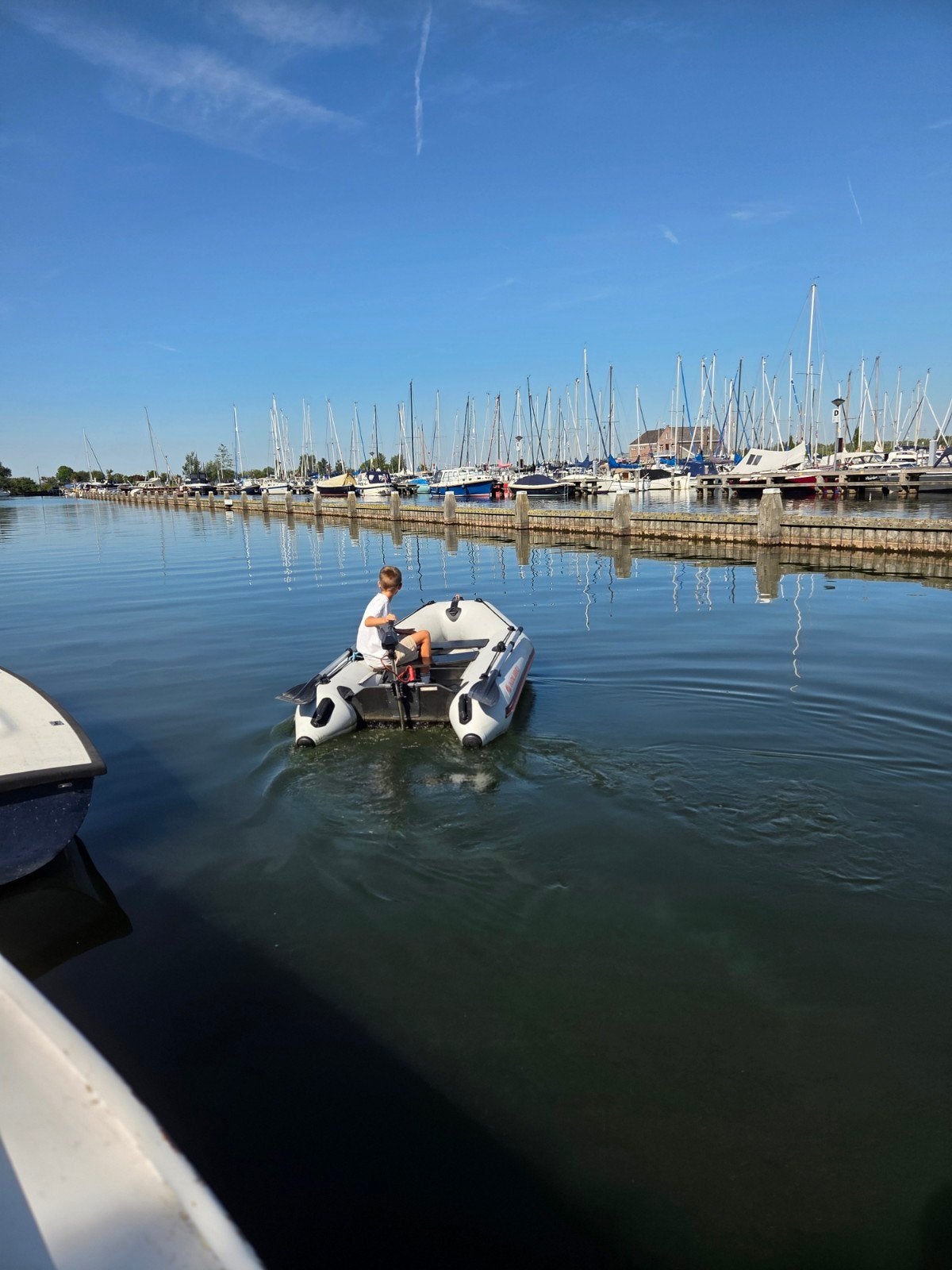 Foto 5 van Laatste kans: Kolibri rubberboot + motor + benodigdheden
