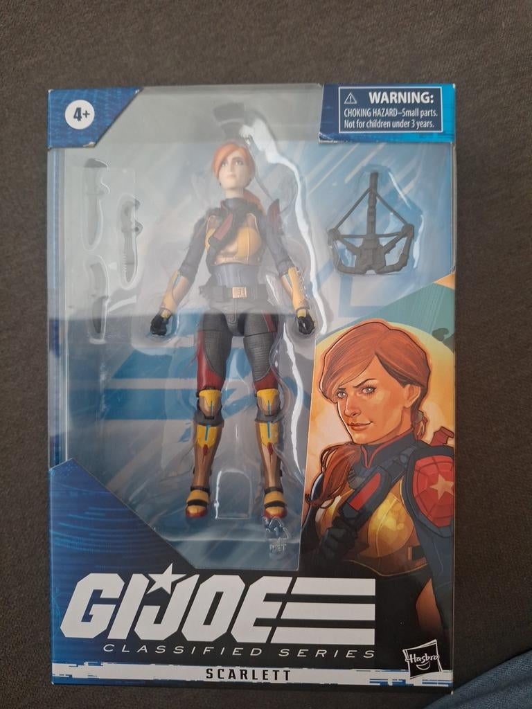 G.I. Joe Classified Series Scarlett Actiefiguur, Ophalen of Verzenden, Nieuw