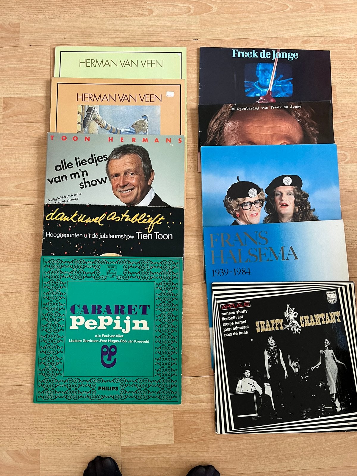 Verschillende Cabaretiers., Ophalen, Gebruikt, 12 inch, LP