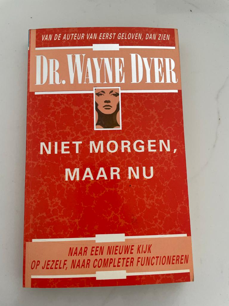 Dr. Wayne Dyer - Niet Morgen, Maar Nu (Zeer Goede Staat), Ophalen of Verzenden, Zo goed als nieuw, Overige onderwerpen