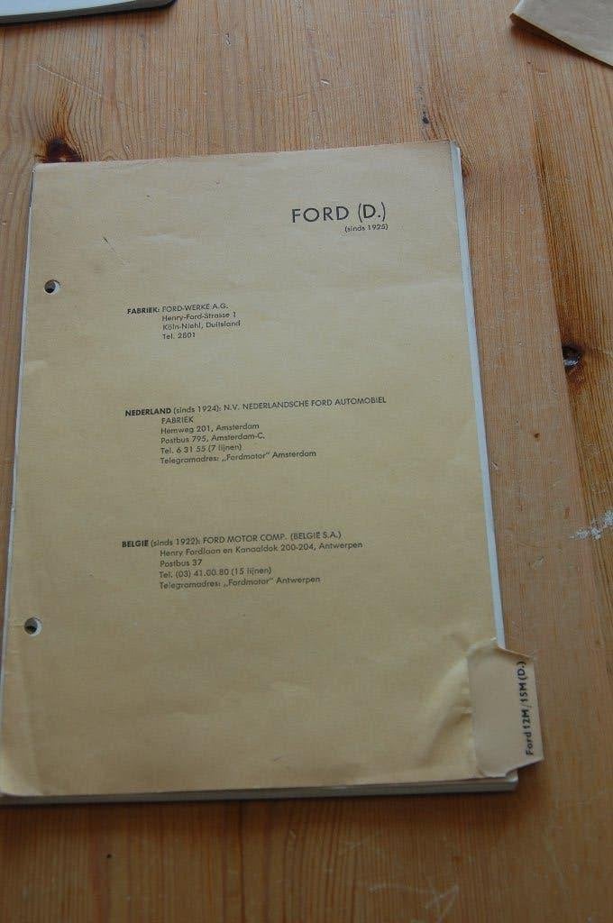 Ford 12M-14M-15M TS Olyslager technisch handboek 1967-69, Ophalen of Verzenden