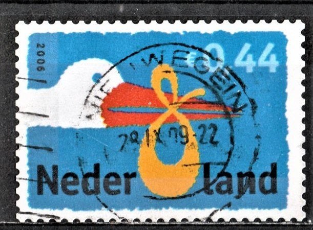nvph 2482 Geboorte zegel 2006, Verzenden, Na 1940, Gestempeld