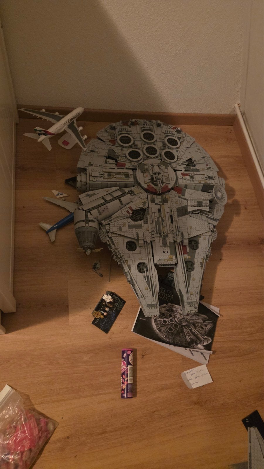 Star Wars Millennium Falcon Bouwstenen - AliExpress, Ophalen of Verzenden, Zo goed als nieuw, Overige merken