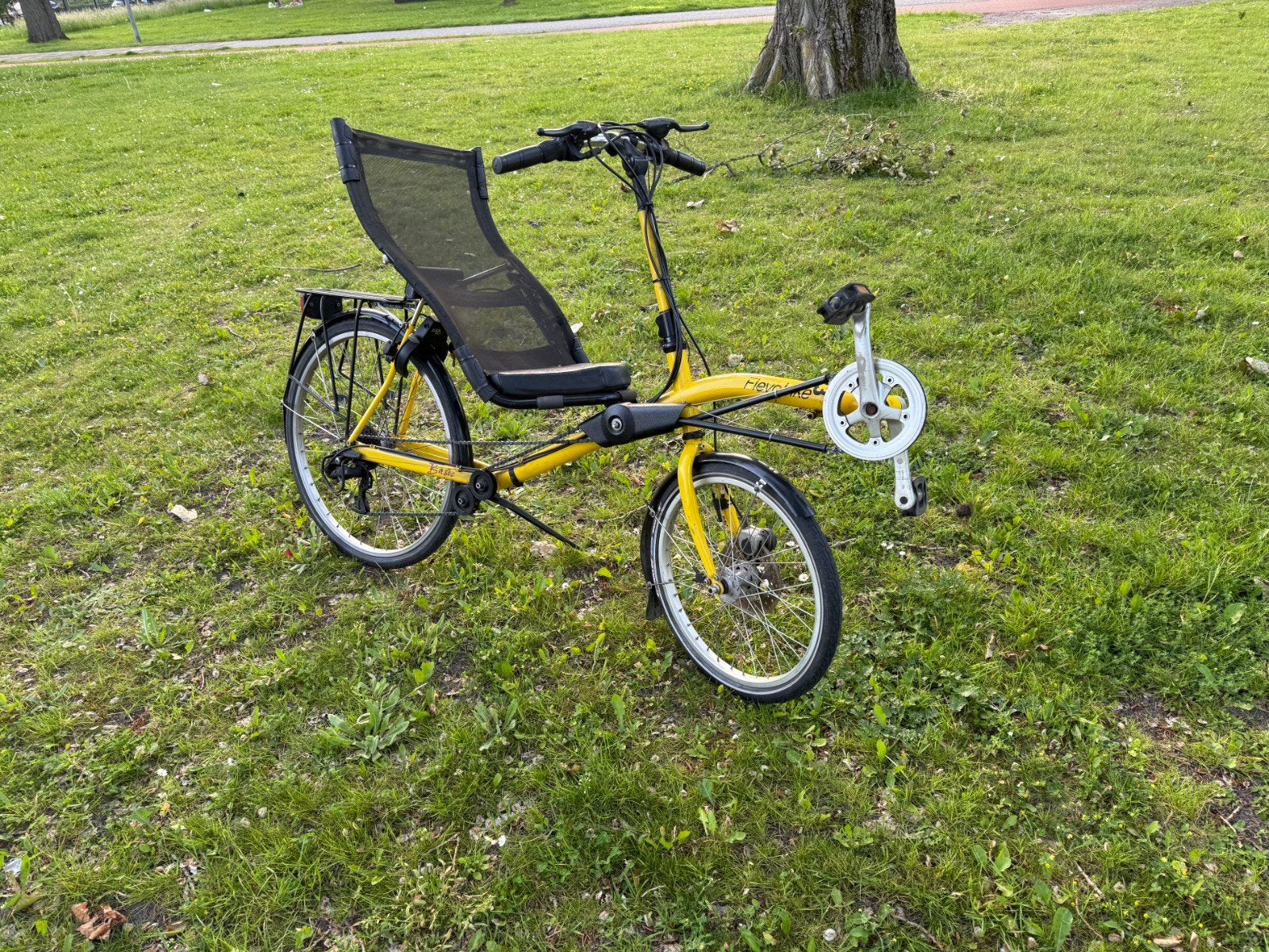 Flevobike Ligfiets - Comfortabel en Snel, Fietsen en Brommers, Fietsen | Ligfietsen, Gebruikt, Ophalen of Verzenden, Bovenstuur