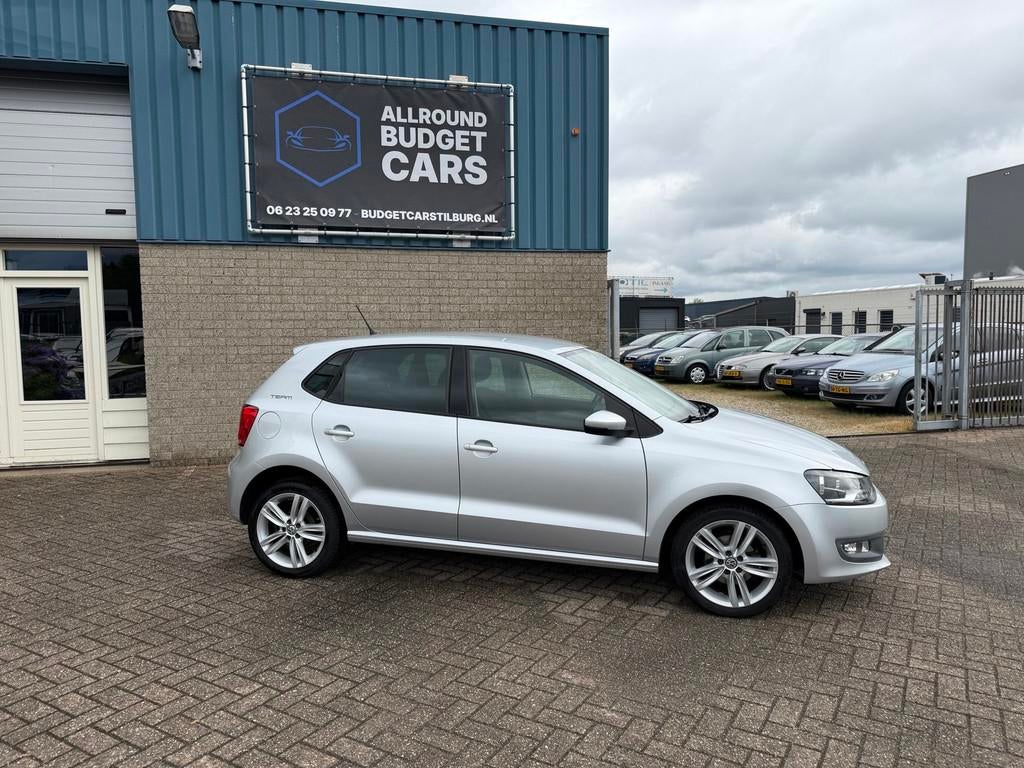 Volkswagen Polo 1.4-16V Highline dsg automaat, Euro 5, Zwart, 4 cilinders, Bedrijf