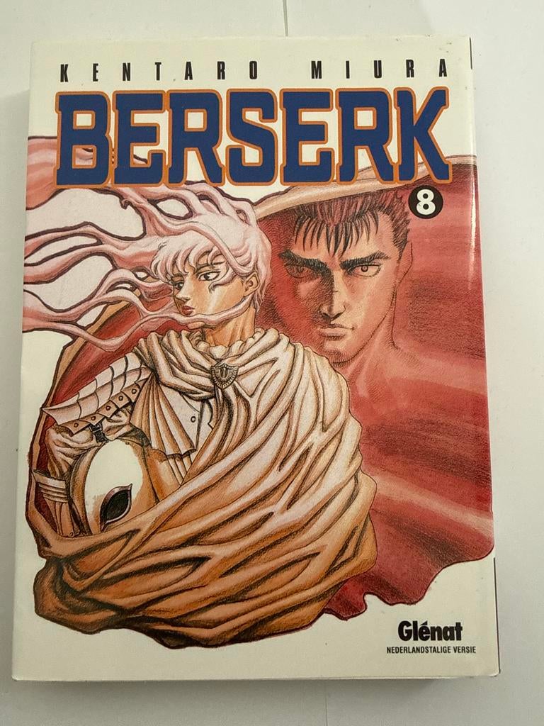 Berserk deel 8 - Glénat Nederlandse editie, Eén stripboek, Ophalen of Verzenden, Zo goed als nieuw, K. Miura