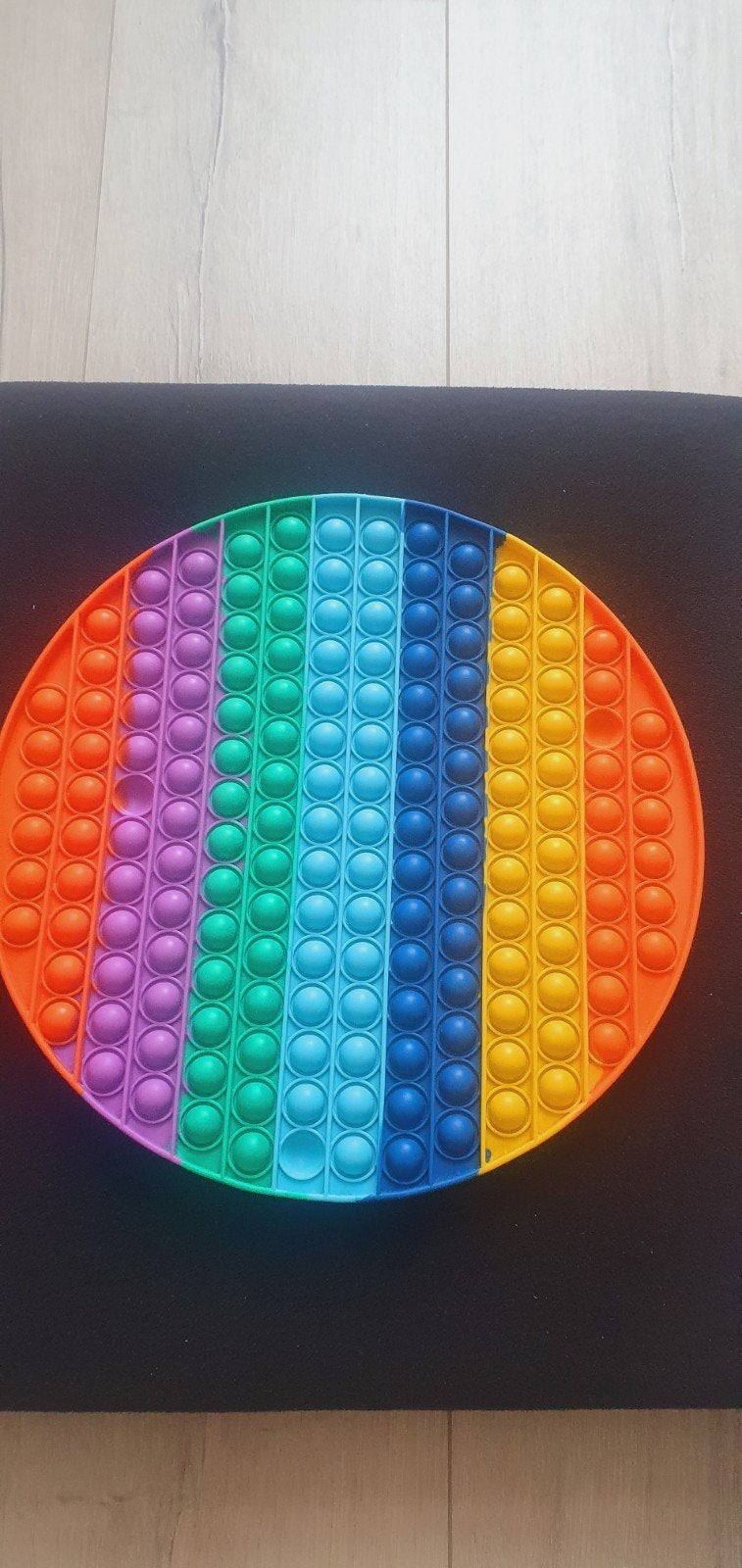 Grote Regenboog Pop It Fidget Toy - Rond, Ophalen of Verzenden, Gebruikt, Jongen of Meisje