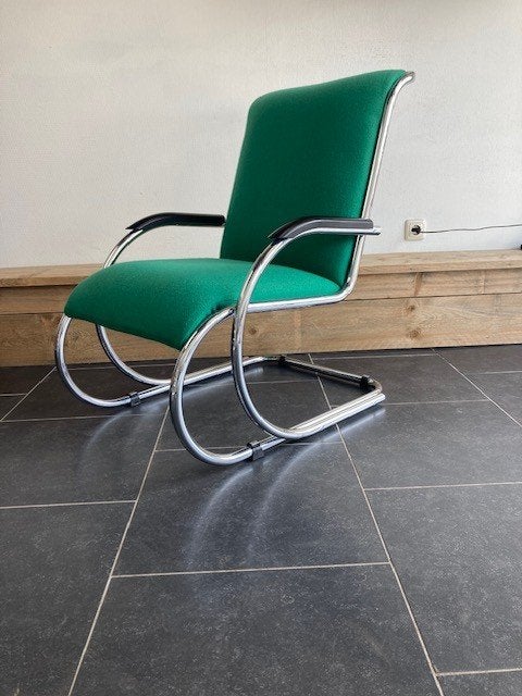 Paul Schuitema , Dutch Originals , PS 1 fauteuil , Kvadrat, Design, 75 tot 100 cm, Zo goed als nieuw, Stof