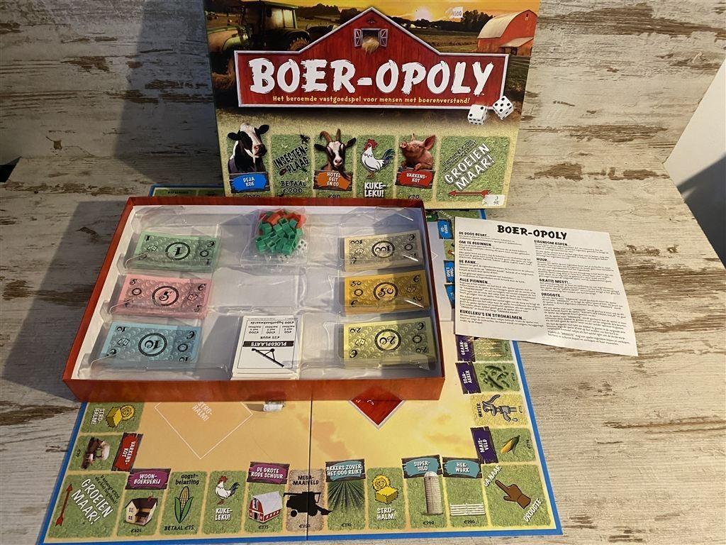 Boer-opoly het beroemde vastgoedspel boerenverstand [s560]