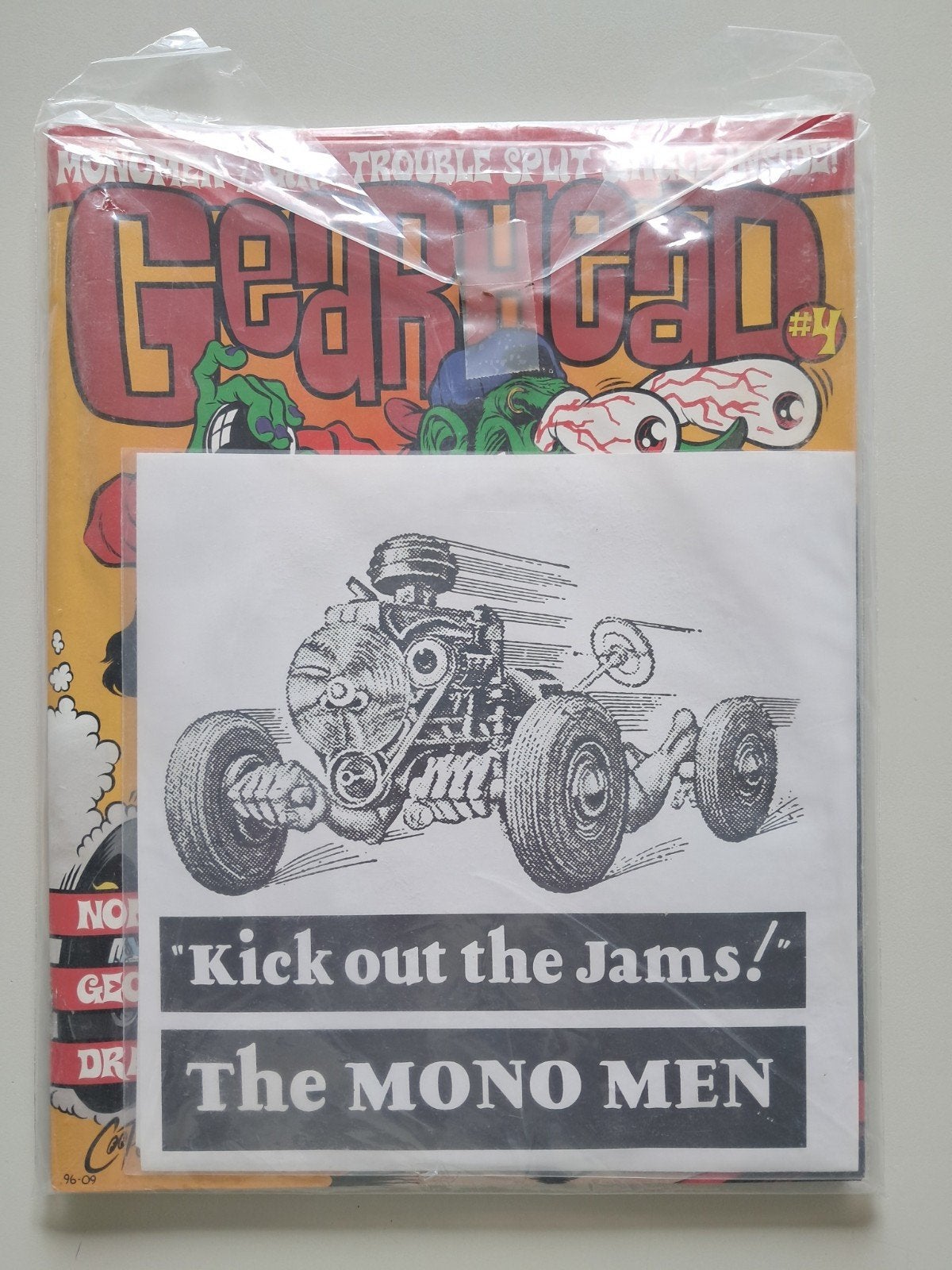 Single Kick out the jams met underground blad Gearhead, Ophalen of Verzenden, Gebruikt, Pop