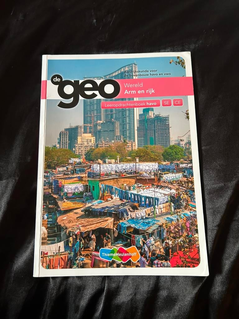 De Geo Leeropdrachtenboek - Havo, Ophalen of Verzenden, Zo goed als nieuw, HAVO, Aardrijkskunde