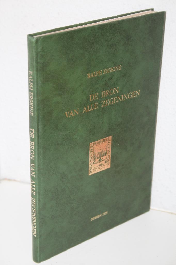 Ralph Erskine, De Bron van alle zegeningen (Schouten Giessen, Boeken, Ophalen of Verzenden, Gelezen, Christendom | Protestants