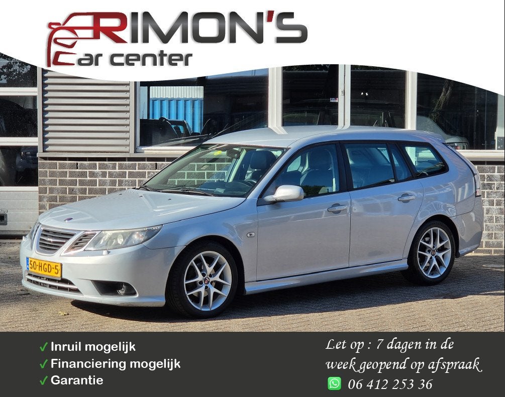 Saab 9-3 Sport Estate 1.8t Vector NL Auto Automaat Navi Stoe, Auto's, Saab, 1998 cc, Gebruikt, 4 cilinders, 150 pk