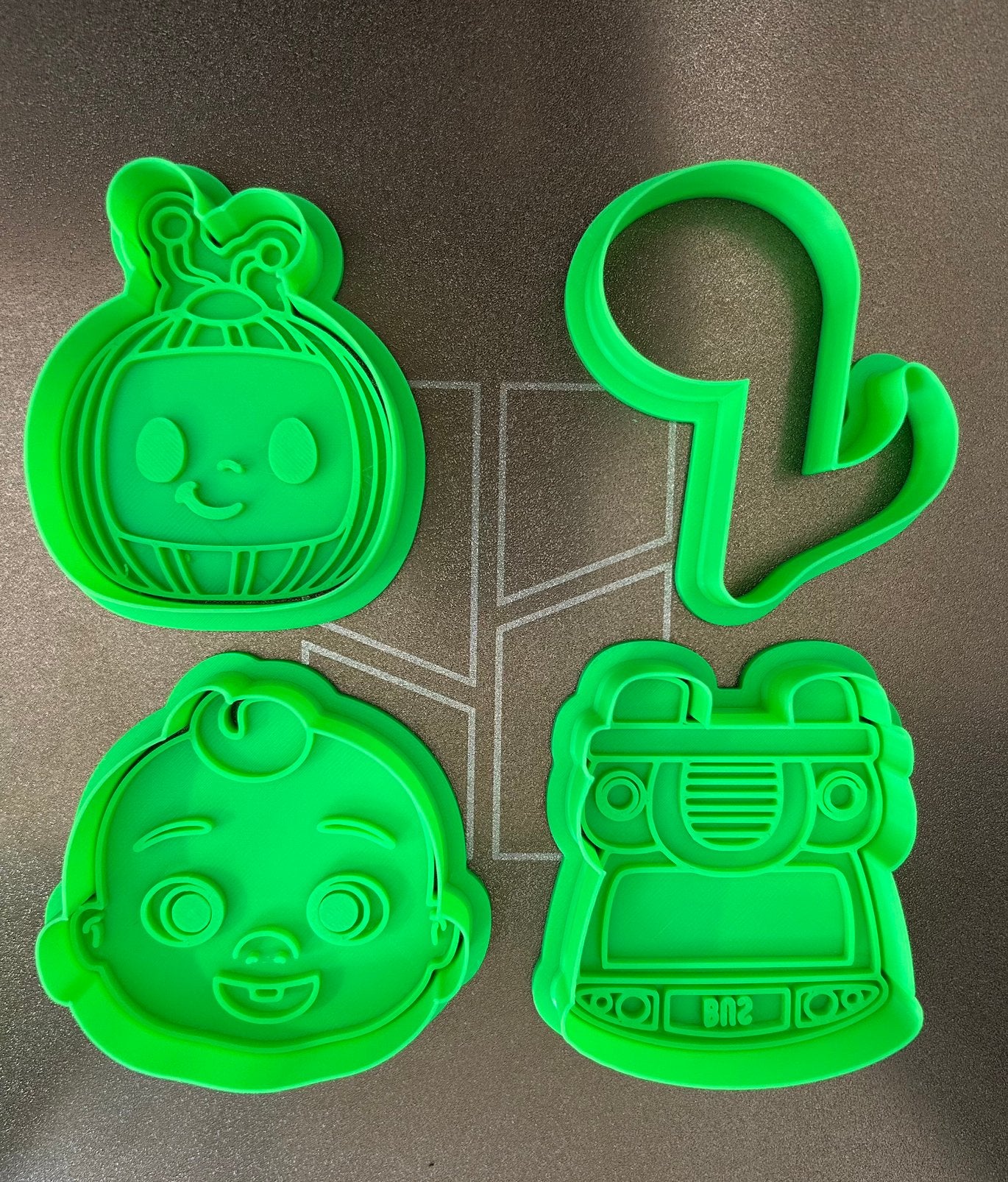coco melon cookie cutters, Ophalen of Verzenden, Nieuw, Taarten of Cupcakes, Bakvorm