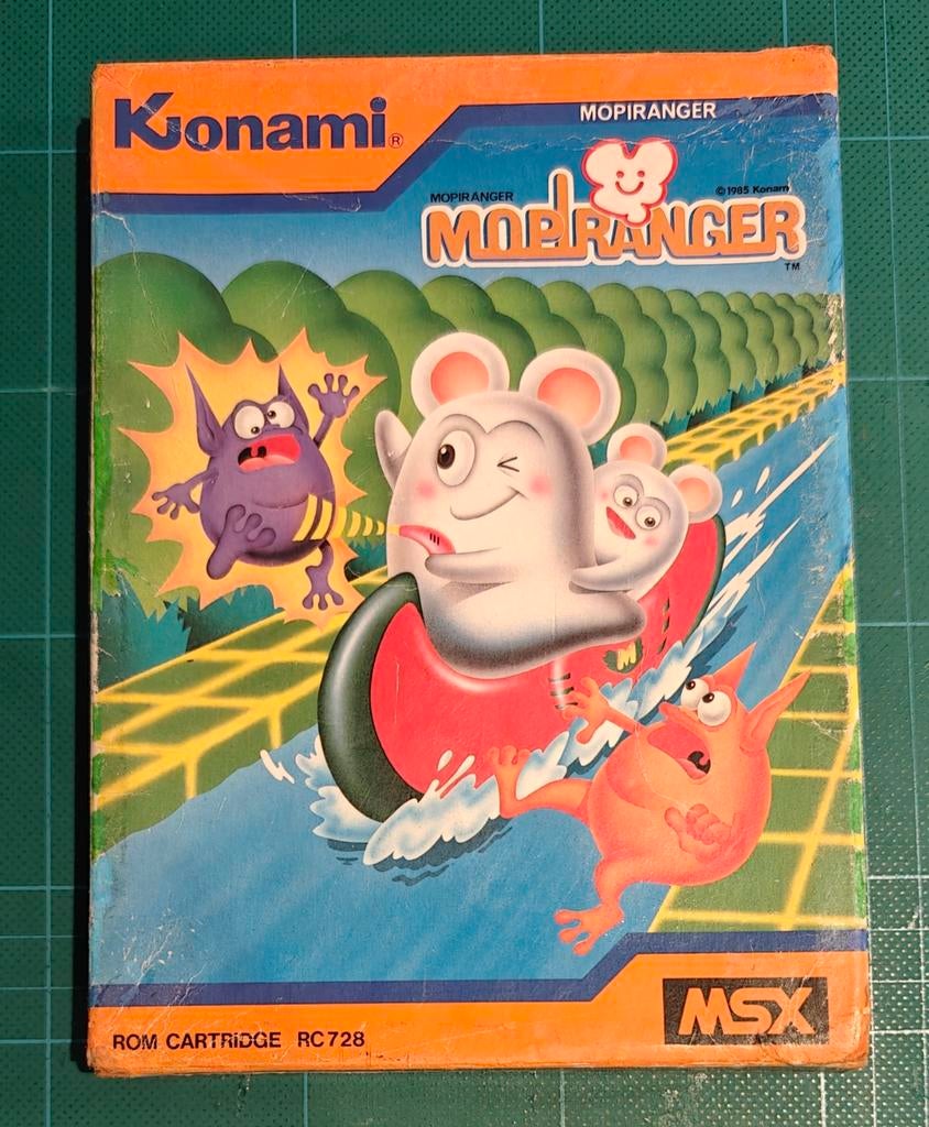 MSX Mopiranger RC728 - Konami, Ophalen of Verzenden, Zo goed als nieuw, Non-fictie