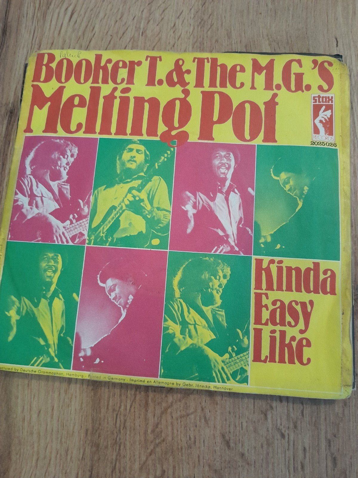 booker t & the m.g.,s 7 inch melting pot, Ophalen of Verzenden, Zo goed als nieuw, Pop