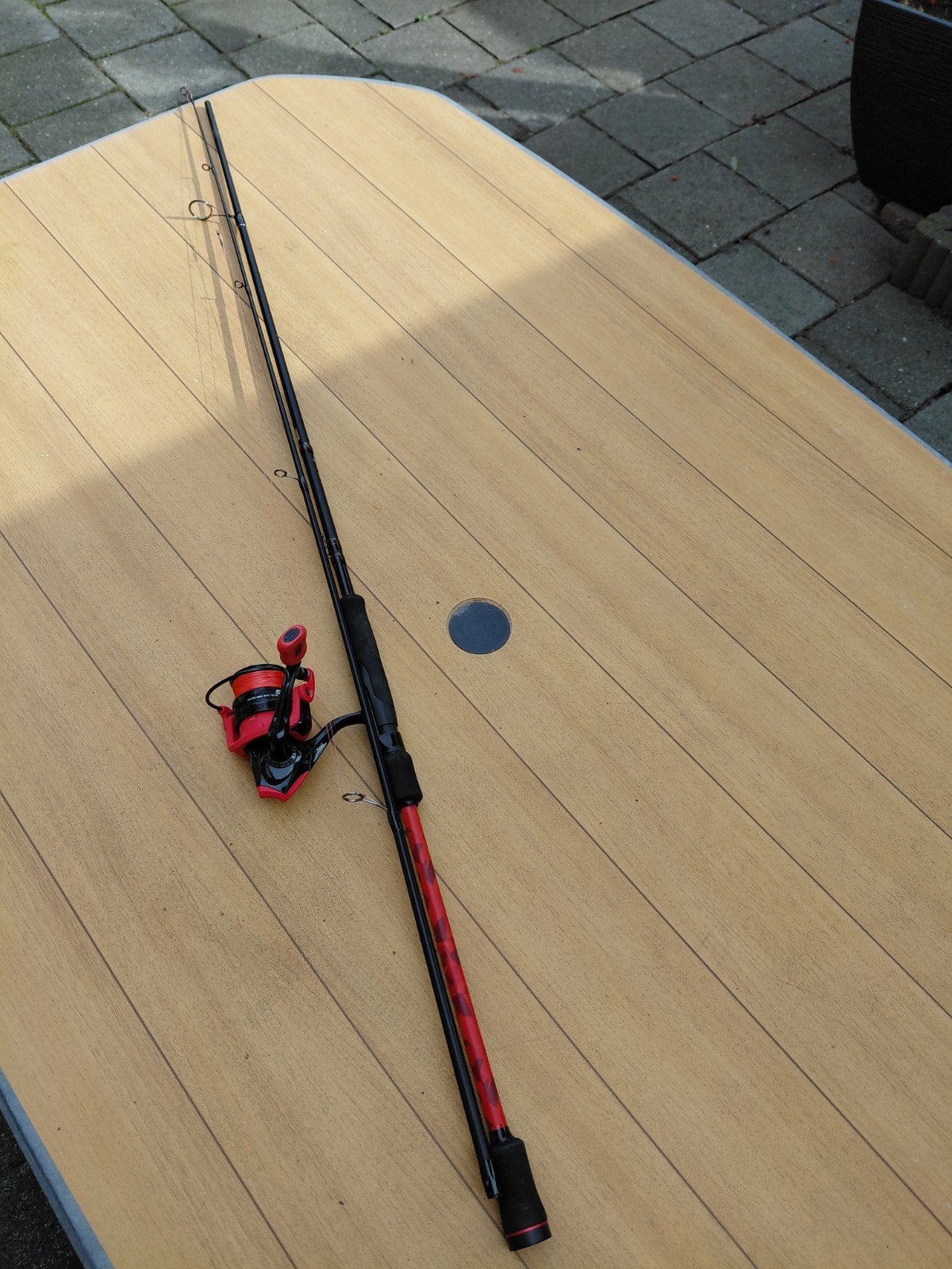 Abu Garcia MaxX combo spinning hengel, Watersport en Boten, Hengelsport | Algemeen, Ophalen, Nieuw