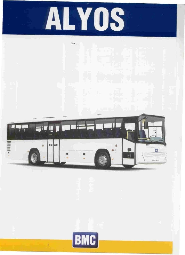 map met BMC bussen uit Turkije (2008), Ophalen of Verzenden, Nieuw, Overige merken