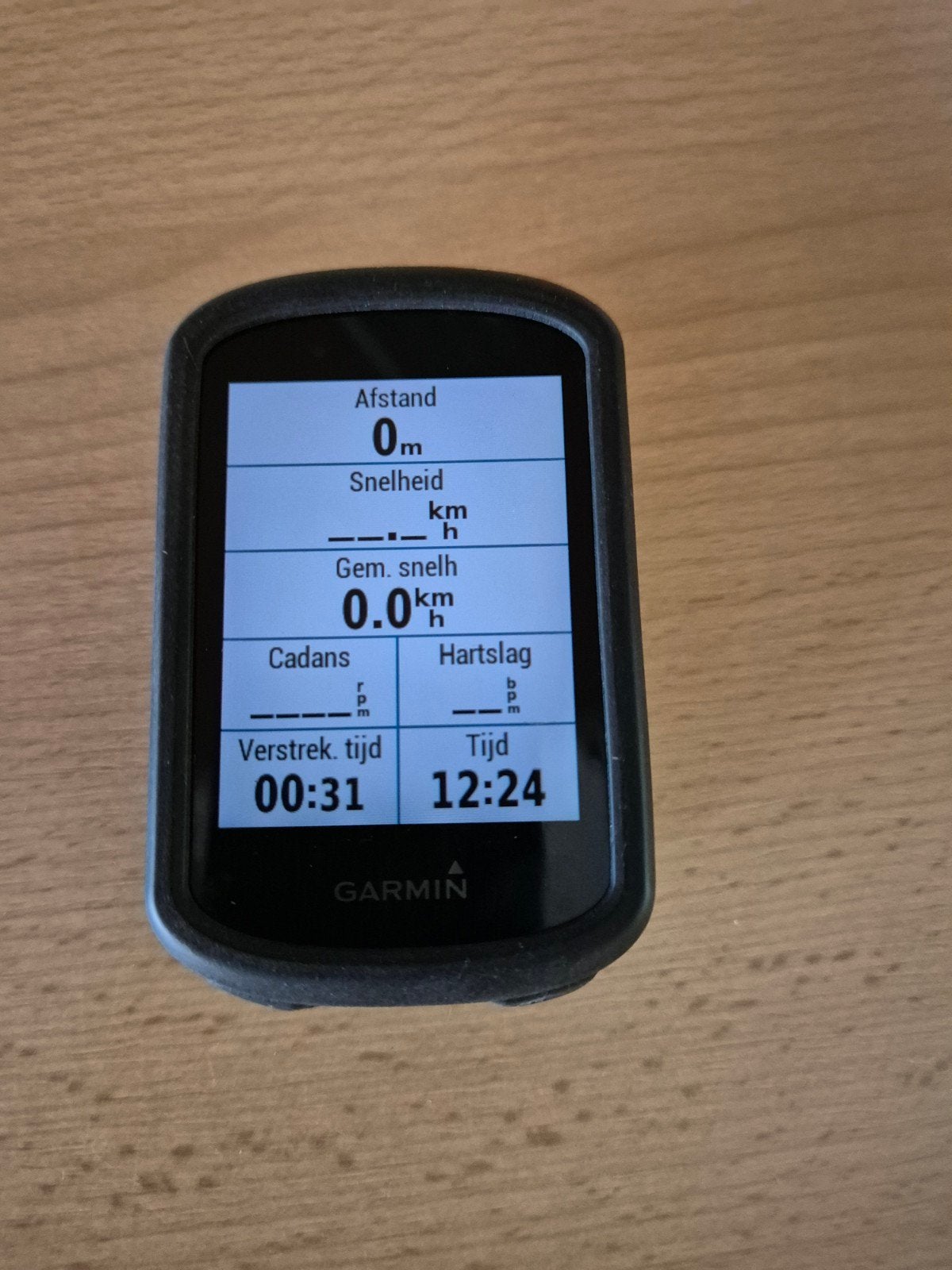 Garmin 530, Ophalen, Gebruikt