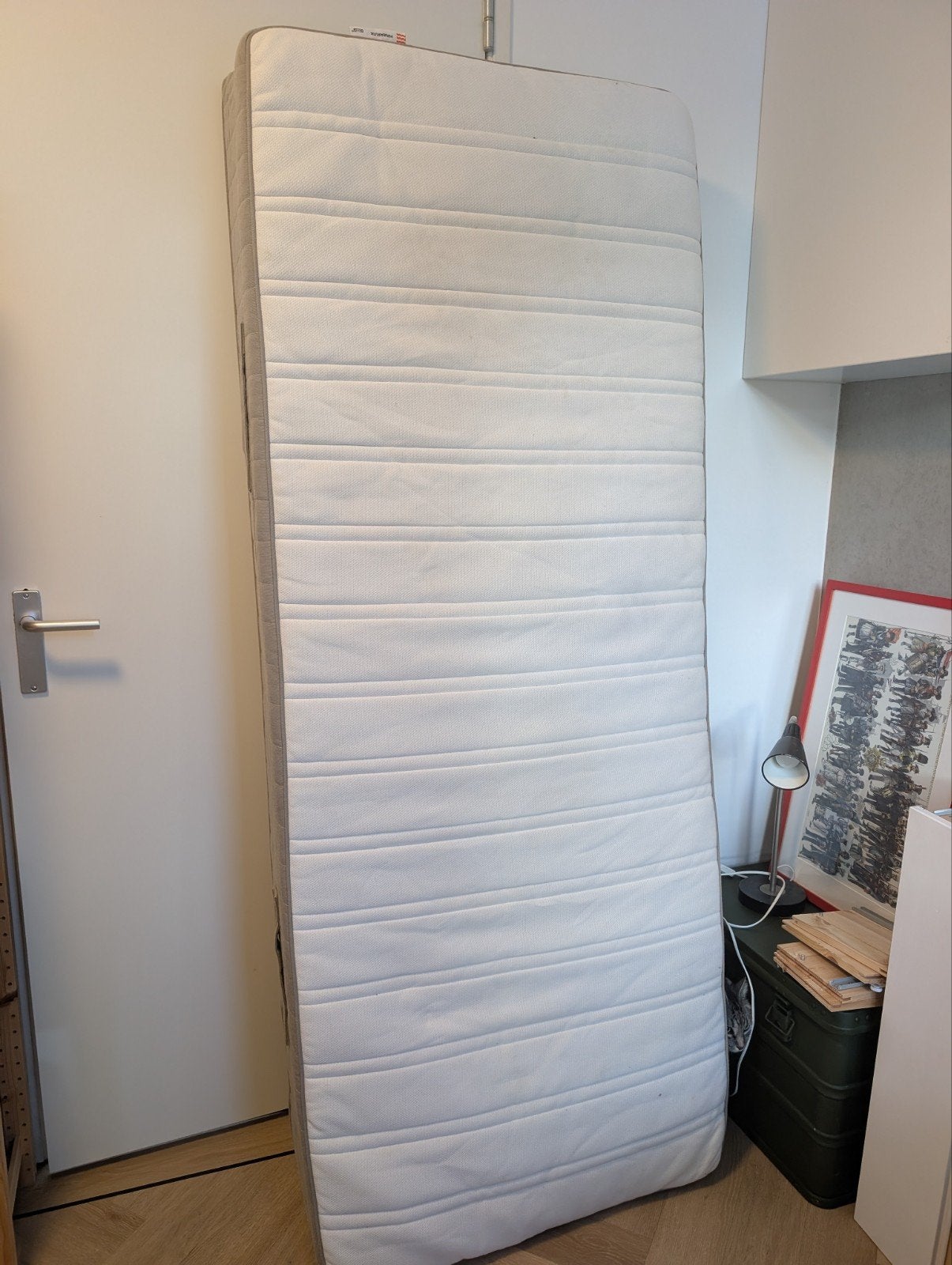 IKEA Hamarvik matras - gratis af te halen, Ophalen, 90 cm, Eenpersoons, Zo goed als nieuw
