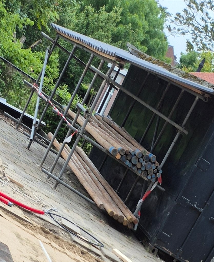 Steigerbuizen, Ophalen, Gebruikt, Gevelsteiger, 5 meter of hoger