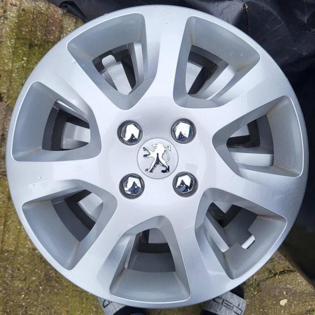 4 Peugeot wieldoppen, Ophalen of Verzenden