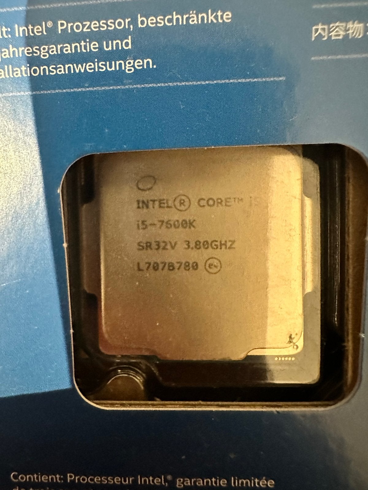 Intel Core i5-7600K Processor 3.80GHz, Computers en Software, Ophalen of Verzenden, Nieuw, 6-core, 3 tot 4 Ghz