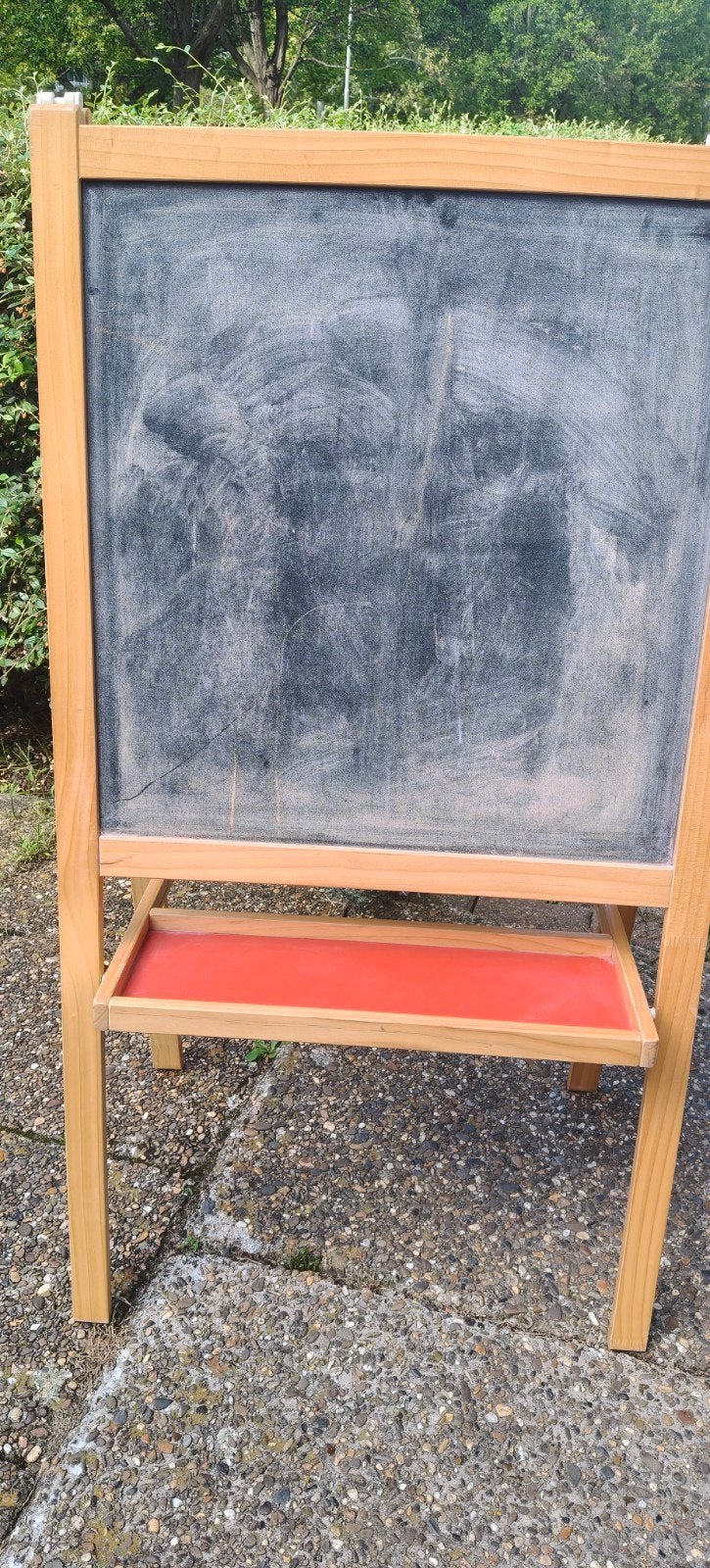 Wittebord en krijtbord, Ophalen, Mobiel, Gebruikt, Krijtbord