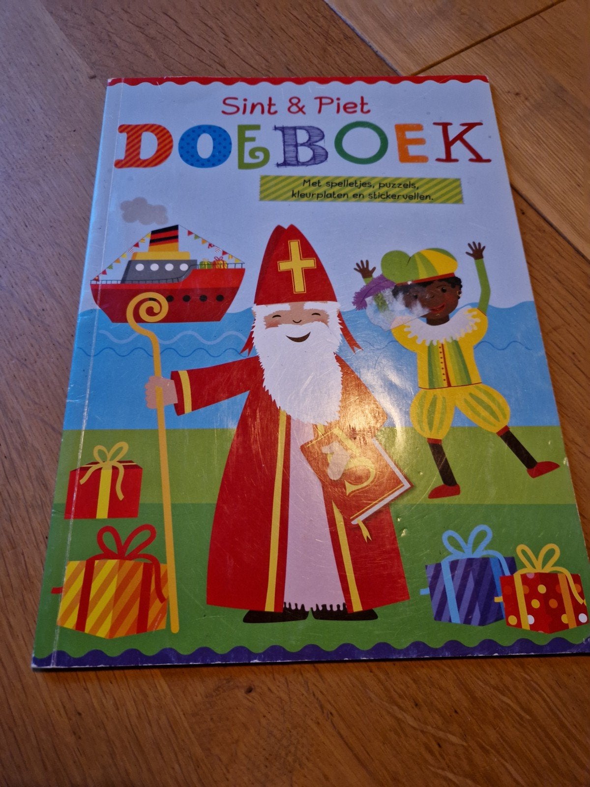 SINT & PIET DOEBOEK MET STICKERS, Ophalen of Verzenden