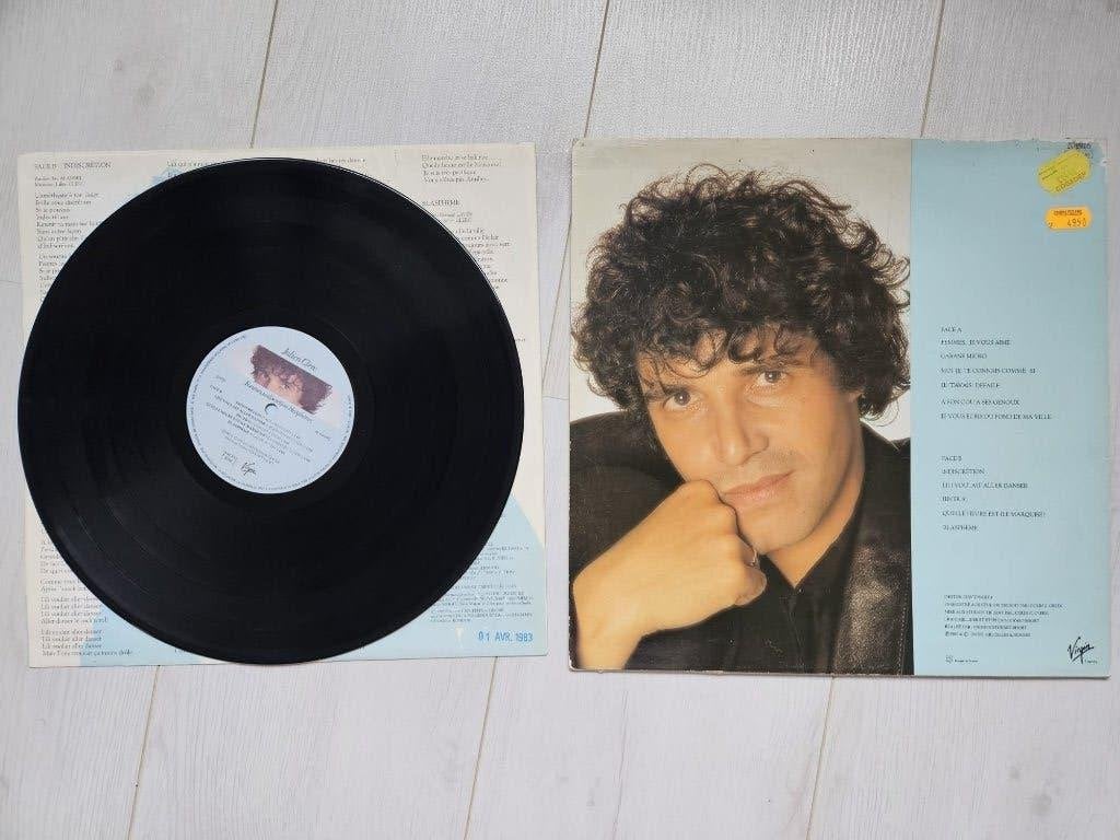 LP Julien Clerc "Femmes, indiscrétion, blasphème" vinyl, Gebruikt, Verzenden, 12 inch, Overige genres