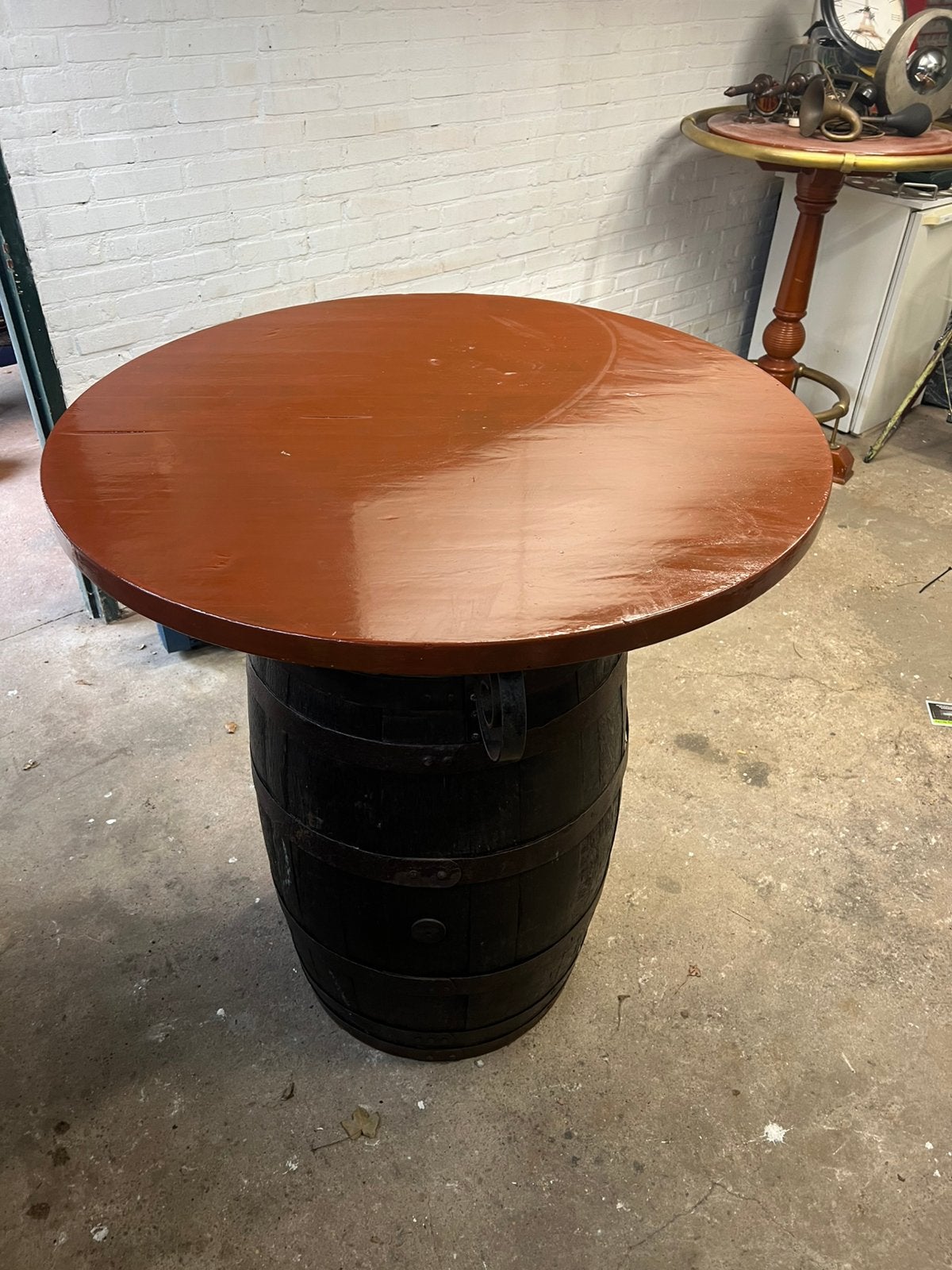 Bar tafel , Sta tafel , Hangtafel , mancave, Ophalen of Verzenden, Zo goed als nieuw, Rechthoekig, 50 tot 100 cm