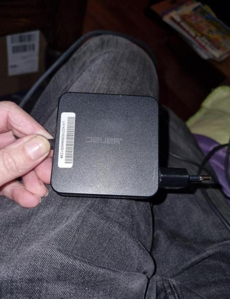 Yanec USB-C Wandlader 65W Zwart - 01FR025 bieden, Ophalen of Verzenden, Zo goed als nieuw