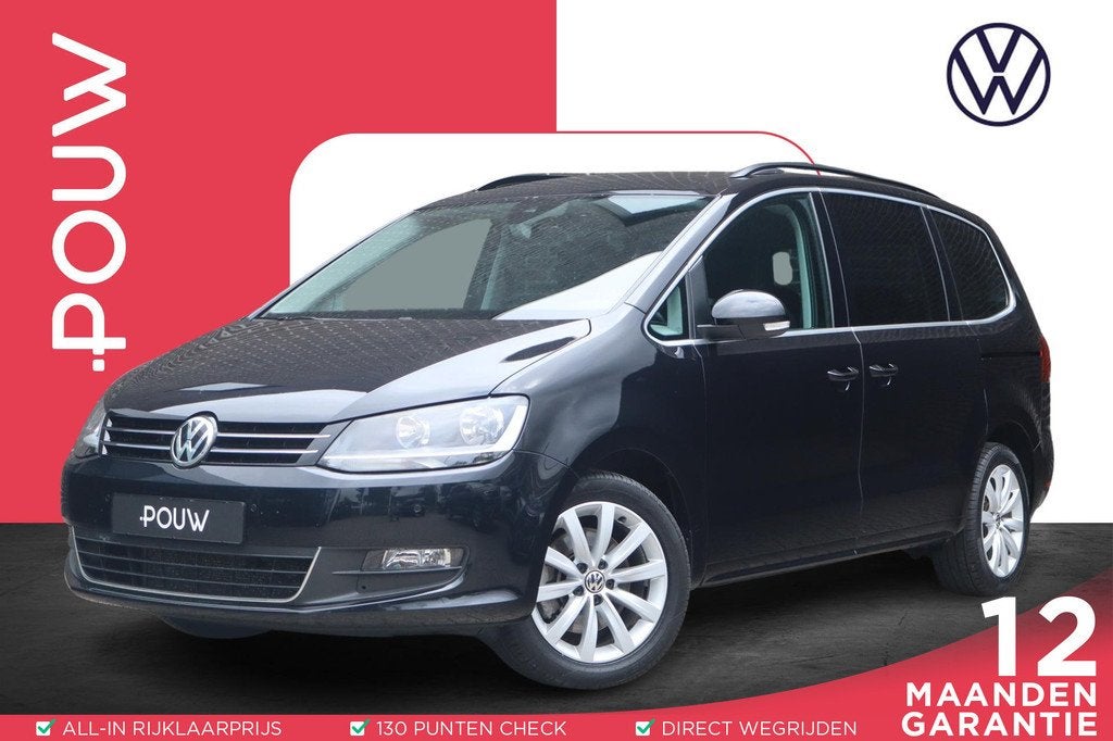 Volkswagen Sharan 1.4 TSI 150pk DSG Exclusive Series | 7 Per, Auto's, Volkswagen, 12 maanden, Stof, 4 cilinders, 7 stoelen