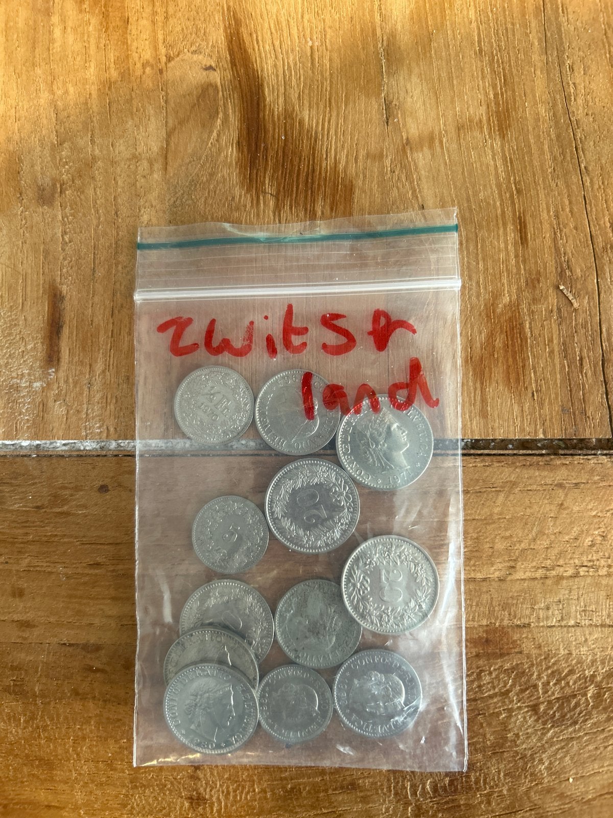 Zwitserse munten collectie, Ophalen of Verzenden, Gestempeld