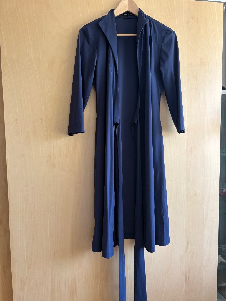 Mooie wikkeljurk van La Dress, Kleding | Dames, Jurken, Maat 38/40 (M), Blauw, La Dress, Ophalen of Verzenden