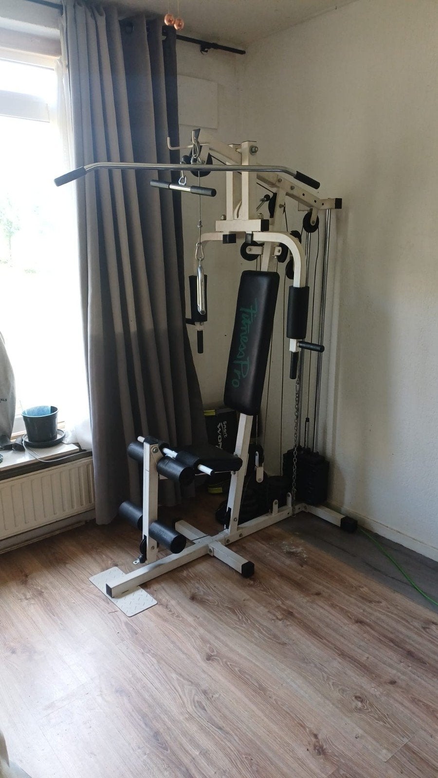 Krachtstation / Homegym voor complete lichaamstraining, Sport en Fitness, Fitnessapparatuur, Gebruikt, Krachtstation, Armen, Benen