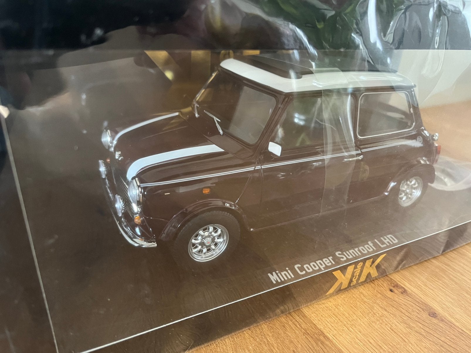 Mini Cooper met vouwdak open en dicht | KK Scale | 1:12, Hobby en Vrije tijd, Ophalen of Verzenden, Nieuw, 1:9 t/m 1:12, Auto