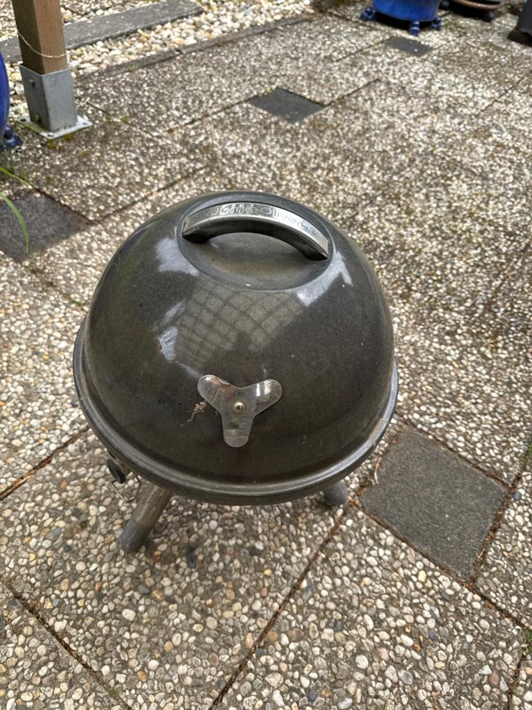 Compacte BBQ - Ideaal voor balkon of camping, Ophalen of Verzenden, Gebruikt