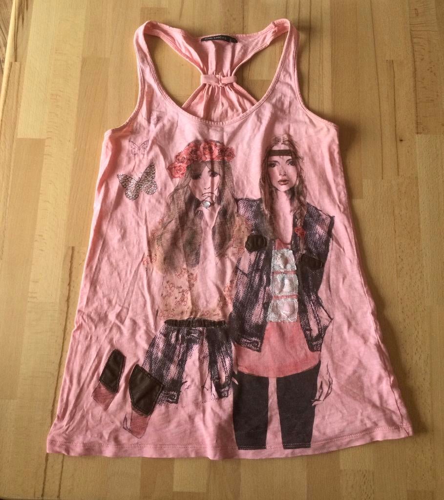 Shirt royal Chicks maat S zachte stof vrouwen vlinder, Ophalen of Verzenden, Zo goed als nieuw, Roze, Royal chicks