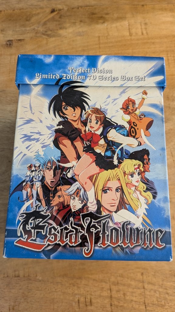 Escaflowne Limited Edition TV Series Box Set 8 dvd, Ophalen of Verzenden, Gebruikt