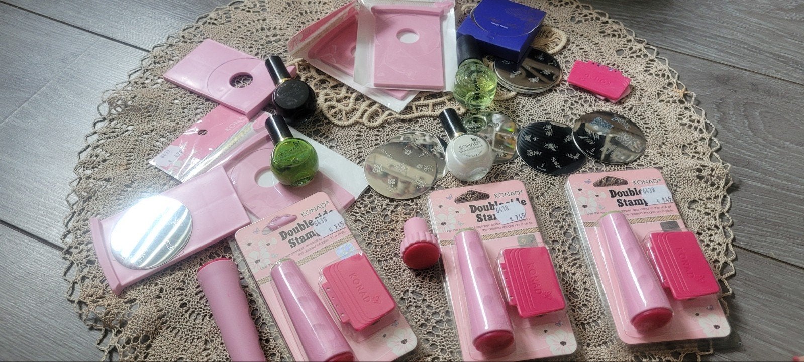 Grote Konad Stamping Nail Art Set - Nieuw en Gebruikt, Ophalen of Verzenden, Overige typen