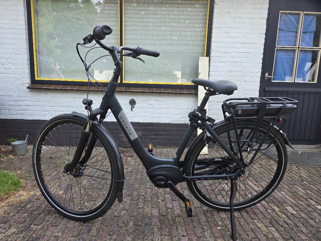 gazelle paris c7 damesfiets maat 53 slechts 65 km gefietst, 51 tot 55 cm, Ophalen, 50 km per accu of meer, Gazelle