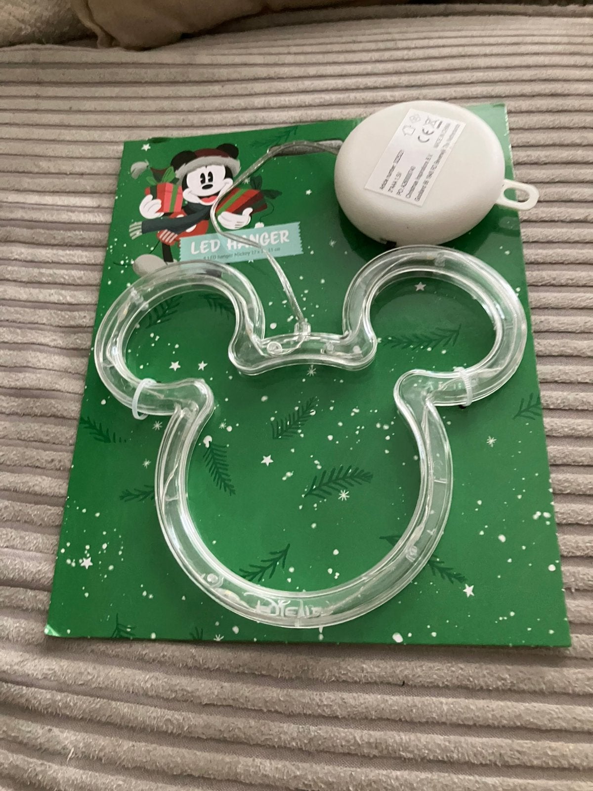Nieuw micey mouse kerst disney led verlichting, Ophalen of Verzenden, Zo goed als nieuw