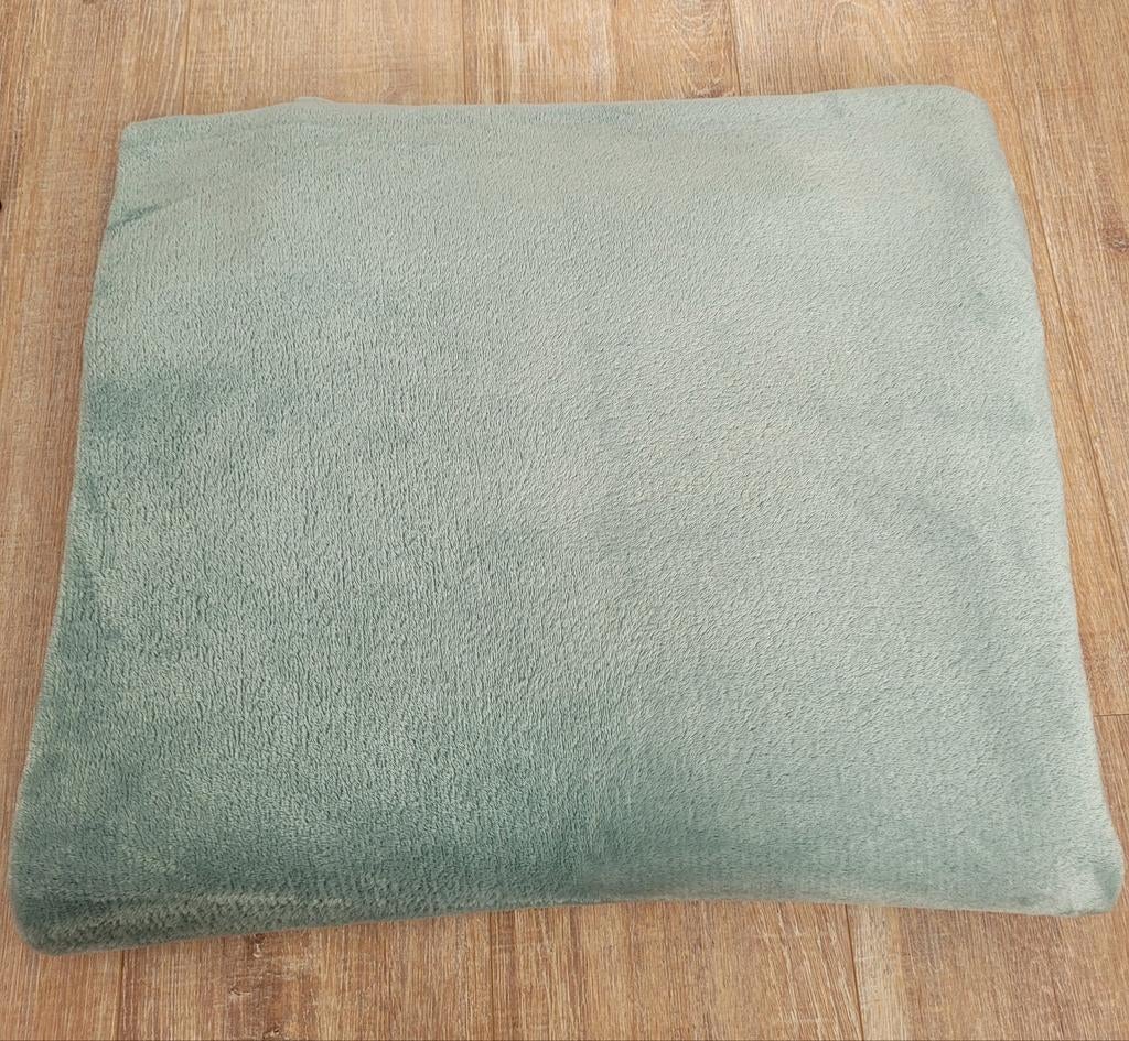 Nieuw! Dutch Decor heel zachte plaid lichtgroen 200x220cm, Ophalen of Verzenden, Nieuw