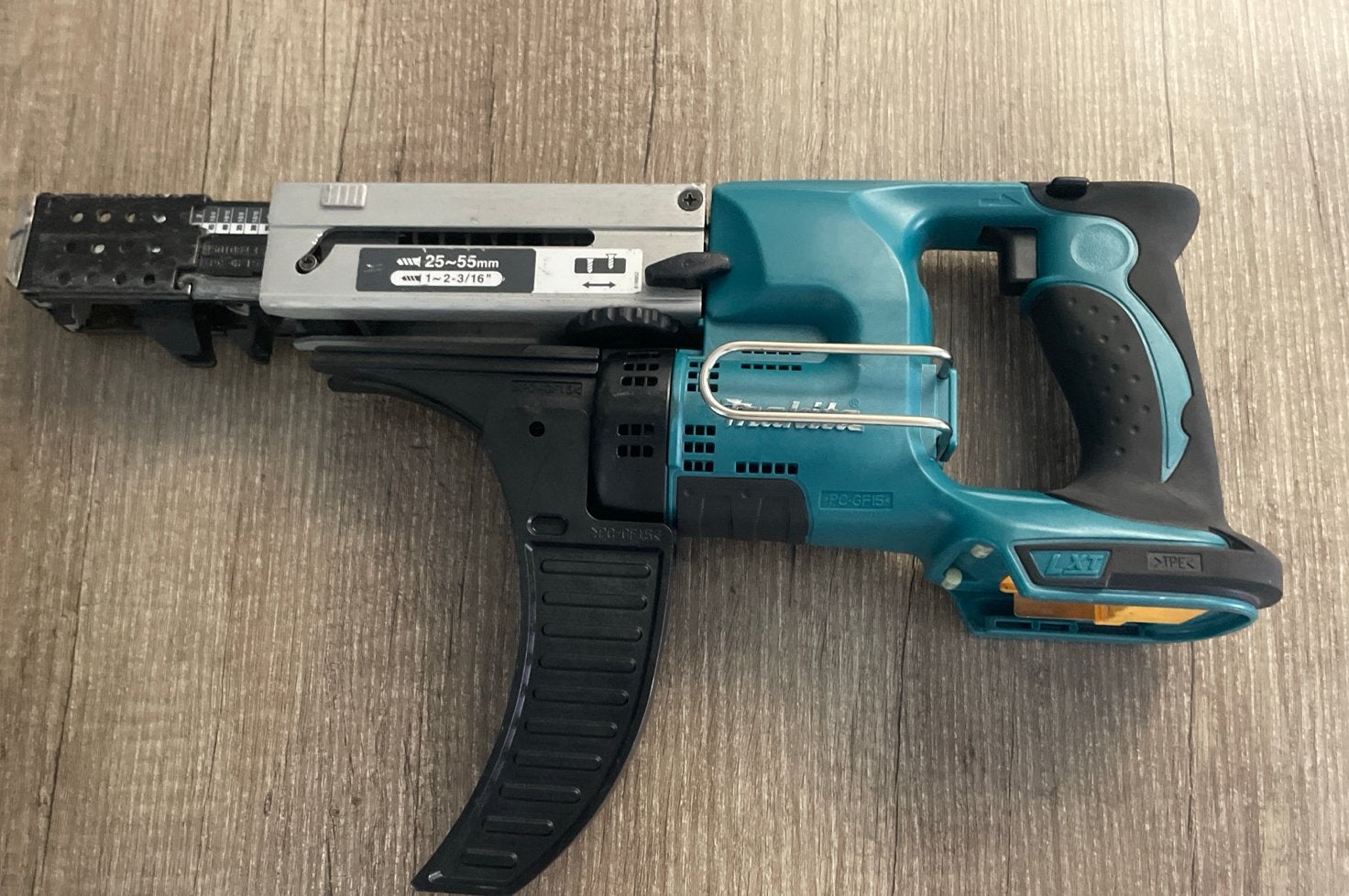 Makita DFR550 Accuschroefmachine voor gipsplaten, Ophalen of Verzenden, Zo goed als nieuw, Accuboormachine, Makita