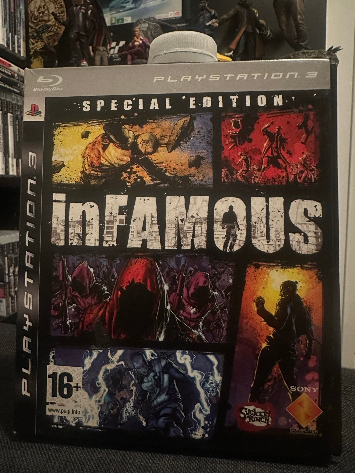 Infamous Special Edition PS3 - Goede Staat, Avontuur en Actie, 1 speler, Ophalen of Verzenden, Zo goed als nieuw