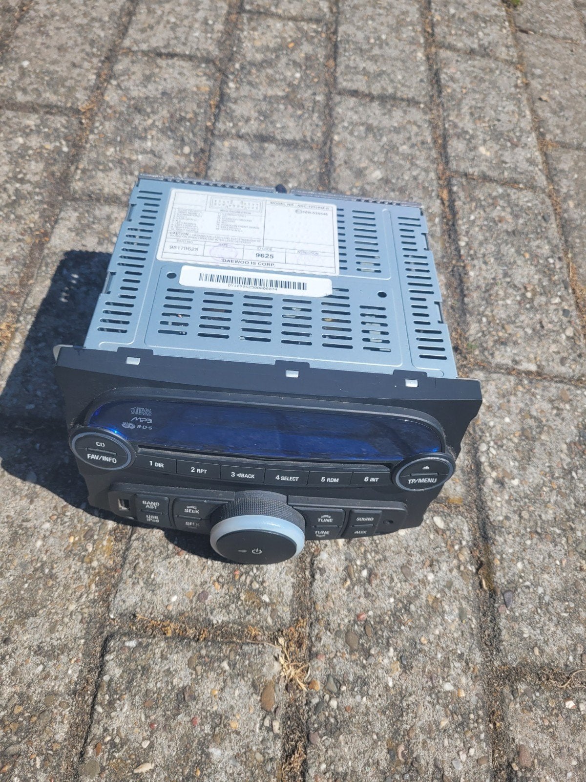 goede gebruikte radio cd speler cevrolet spark, Auto diversen, Ophalen of Verzenden, Gebruikt