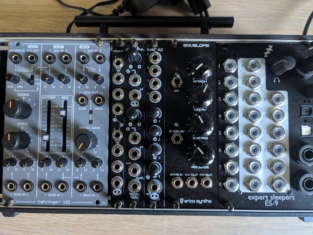 Eurorack modular synth met ES-9 + modules, Ophalen, Gebruikt, Overige merken
