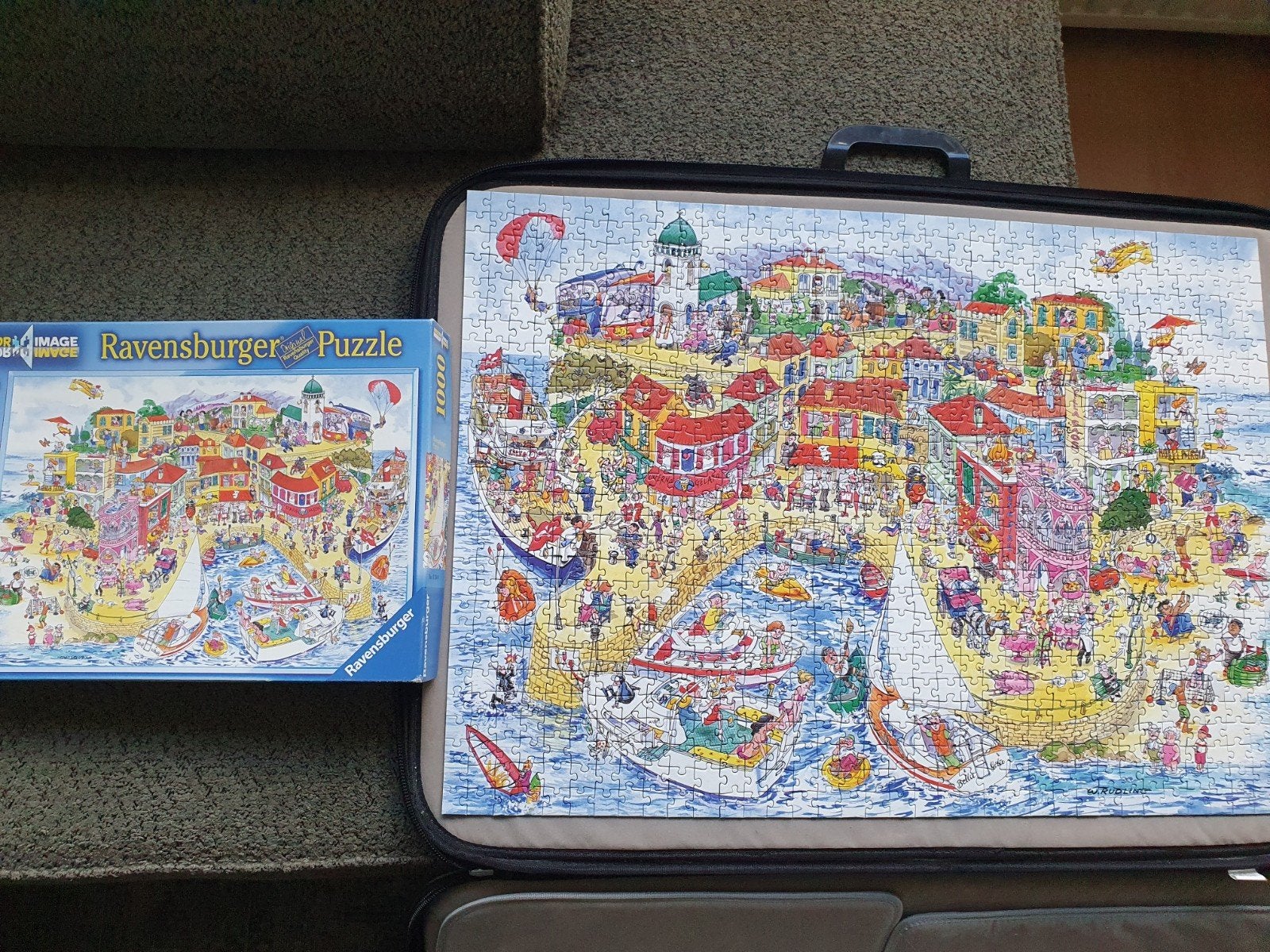 14 x RAVENSBURGER puzzel - 150- 925- 1000- 1500- stukjes, Ophalen of Verzenden, 500 t/m 1500 stukjes, Zo goed als nieuw, Legpuzzel