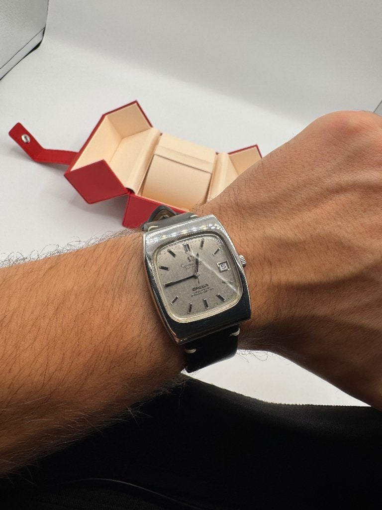 Omega Constellation Jumbo TV-dial, Ophalen, Gebruikt